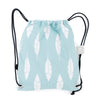 Mochila de cuerda con forro impermeable en su interior, Colección Feather Baby